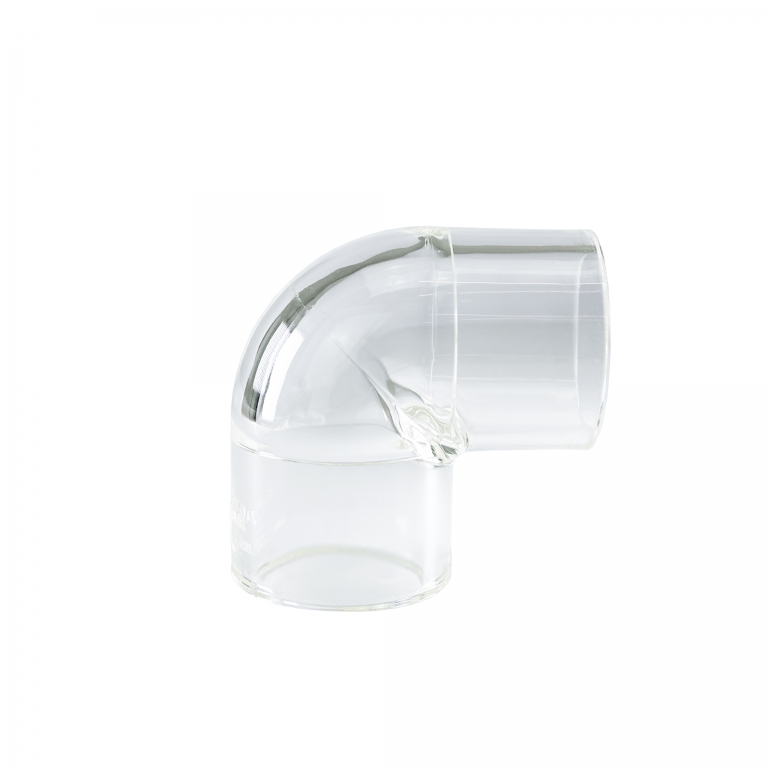 Pipe connector clear for 20mm - L